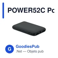 POWER52C Powerbank 5000 mAh - Miniature 10