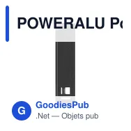 POWERALU Power bank en aluminium - Miniature 1