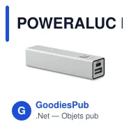 POWERALUC Powerbank 2600 mAh - Miniature 1