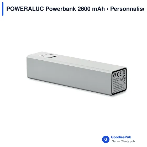 POWERALUC Powerbank 2600 mAh - Image 4