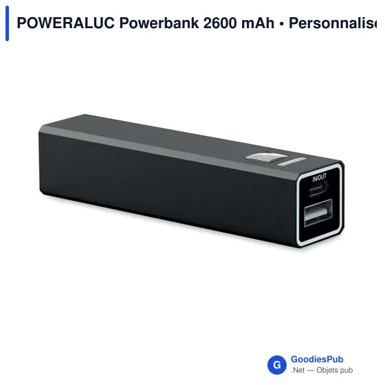 POWERALUC Powerbank 2600 mAh - Image 7