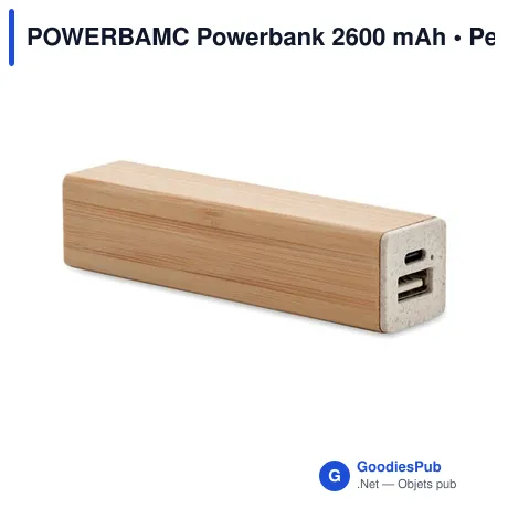 POWERBAMC Powerbank 2600 mAh