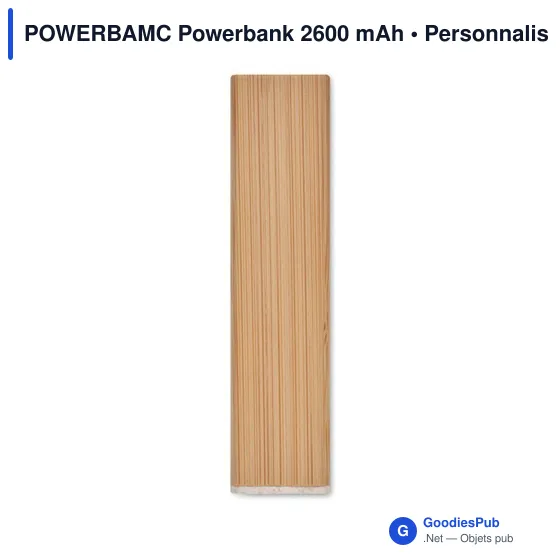 POWERBAMC Powerbank 2600 mAh - Image 2