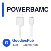 POWERBAMC Powerbank 2600 mAh - Miniature 3
