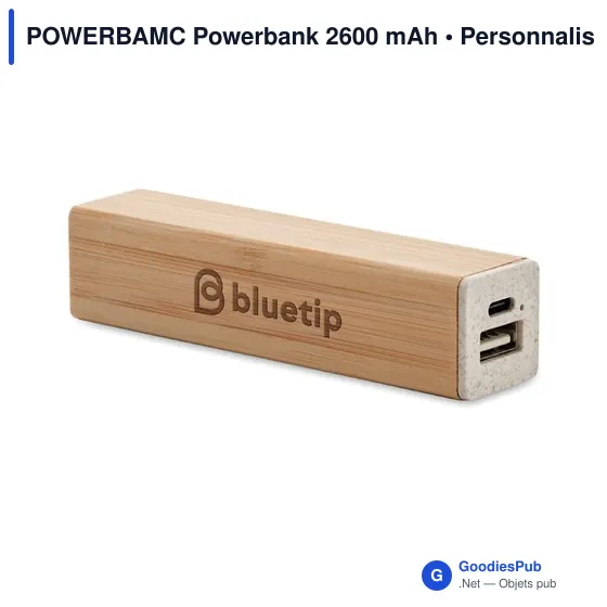 POWERBAMC Powerbank 2600 mAh - Image 5