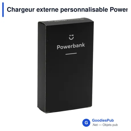 Chargeur externe personnalisable Powerbank 10000 C avec logo