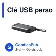 Clé USB personnalisable avec logo pour entreprises - Powerbank solaire 8000 mAh - Miniature 2