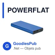 POWERFLAT 10C Powerbank 10000 mAh - Miniature 6