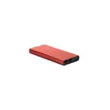 Variante bordeaux - POWERFLAT 10C Powerbank 10000 mAh