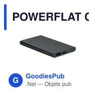 POWERFLAT C Powerbank 4000 mAh Type - Miniature 1