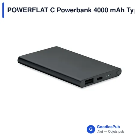 POWERFLAT C Powerbank 4000 mAh Type