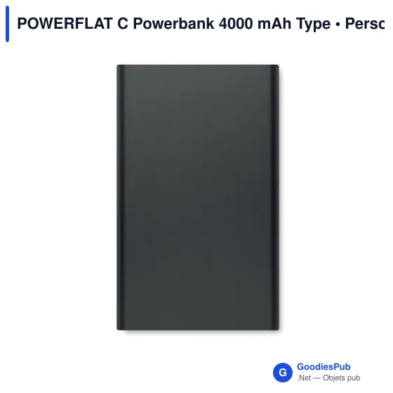 POWERFLAT C Powerbank 4000 mAh Type - Image 2