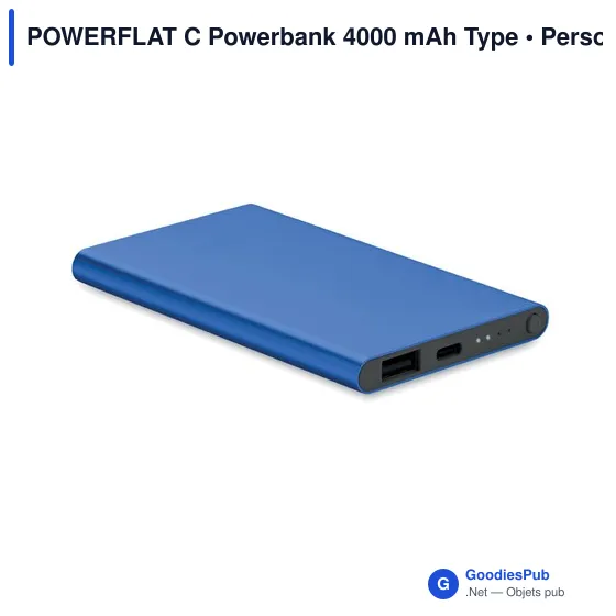 POWERFLAT C Powerbank 4000 mAh Type - Image 12