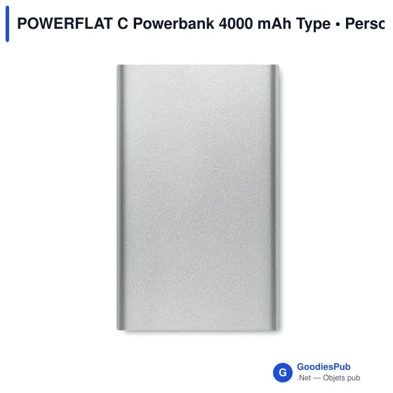 POWERFLAT C Powerbank 4000 mAh Type - Image 7