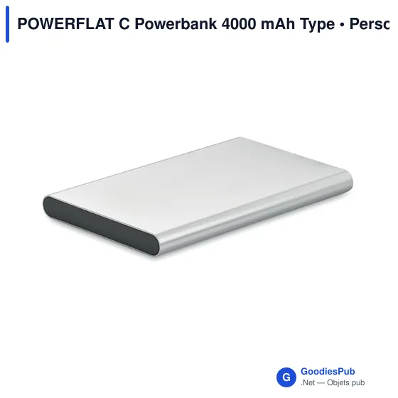POWERFLAT C Powerbank 4000 mAh Type - Image 8