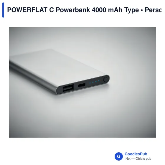 POWERFLAT C Powerbank 4000 mAh Type - Image 10