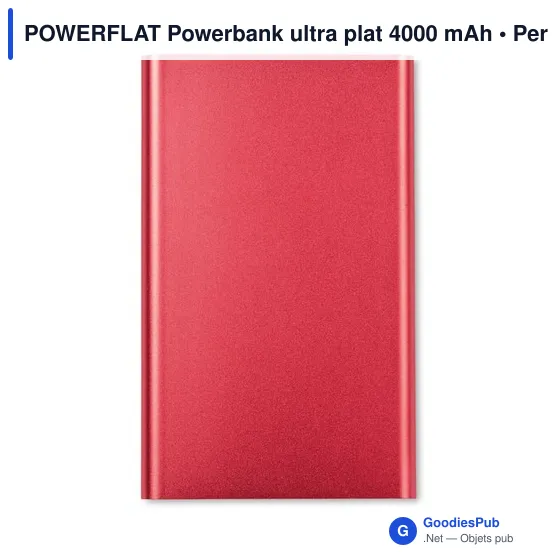POWERFLAT Powerbank ultra plat 4000 mAh - Image 11