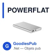 POWERFLAT Powerbank ultra plat 4000 mAh - Miniature 5