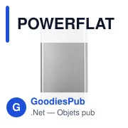 POWERFLAT Powerbank ultra plat 4000 mAh - Miniature 6