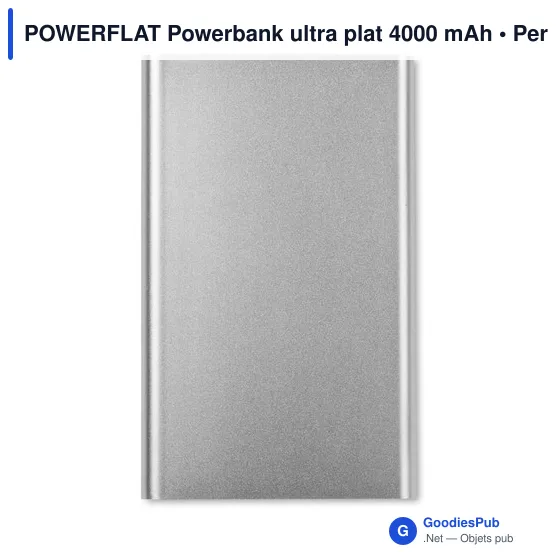 POWERFLAT Powerbank ultra plat 4000 mAh - Image 6