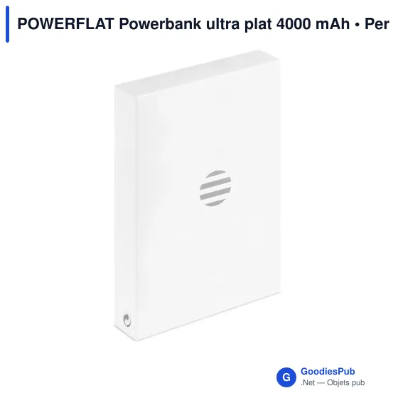 POWERFLAT Powerbank ultra plat 4000 mAh - Image 9