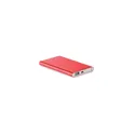 Variante rouge - POWERFLAT Powerbank ultra plat 4000 mAh