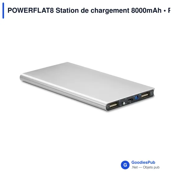 POWERFLAT8 Station de chargement 8000mAh - Image 1