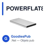 POWERFLAT8 Station de chargement 8000mAh - Miniature 2