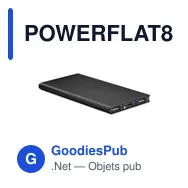POWERFLAT8 Station de chargement 8000mAh - Miniature 11
