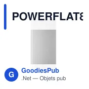 POWERFLAT8 Station de chargement 8000mAh - Miniature 3