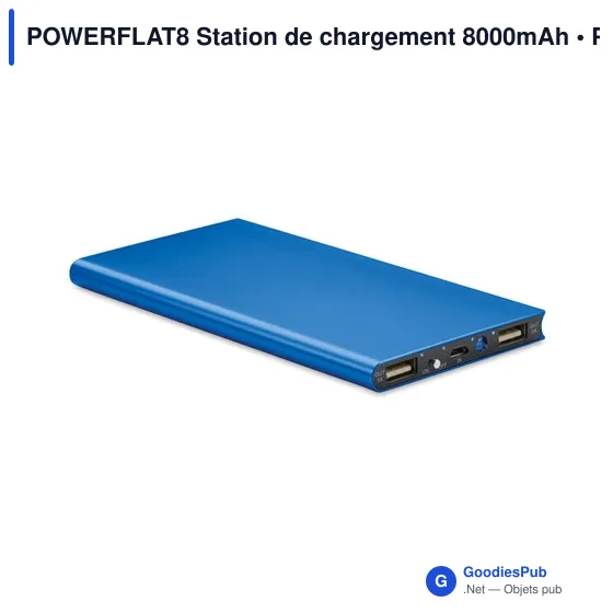 POWERFLAT8 Station de chargement 8000mAh - Image 5