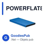 POWERFLAT8 Station de chargement 8000mAh - Miniature 6