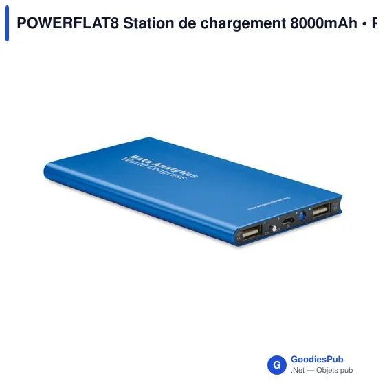 POWERFLAT8 Station de chargement 8000mAh - Image 8