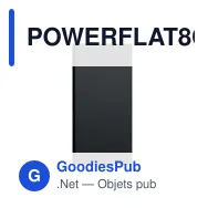 POWERFLAT8C Powerbank 8000 mAh - Miniature 12