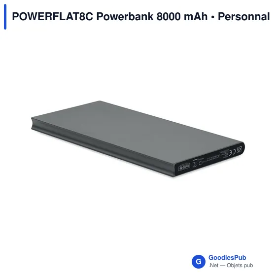 POWERFLAT8C Powerbank 8000 mAh - Image 4