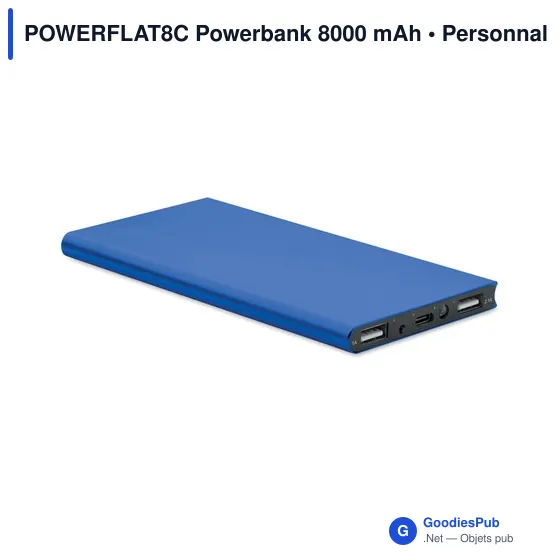 POWERFLAT8C Powerbank 8000 mAh - Image 5