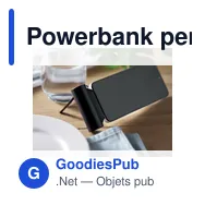 Powerbank personnalisable 5000mAh avec logo - POWERKAU - Miniature 6