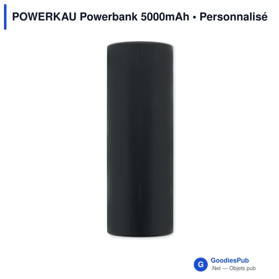 Powerbank personnalisable 5000mAh avec logo - POWERKAU - Image 7