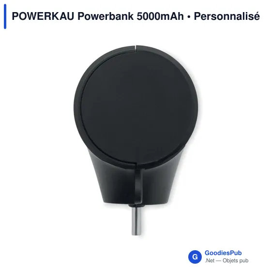 Powerbank personnalisable 5000mAh avec logo - POWERKAU - Image 9