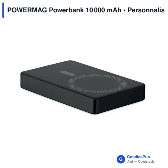 Powerbank personnalisable 10 000 mAh avec logo - POWERMAG - Image 7