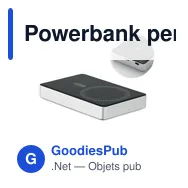 Powerbank personnalisable 10 000 mAh avec logo - POWERMAG - Miniature 8