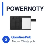 POWERNOTY Conférencier A5 et powerbank - Miniature 1