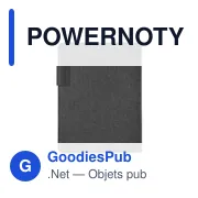 POWERNOTY Conférencier A5 et powerbank - Miniature 2