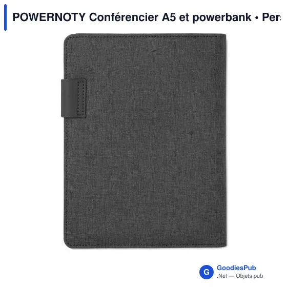 POWERNOTY Conférencier A5 et powerbank - Image 2