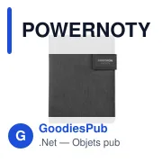 POWERNOTY Conférencier A5 et powerbank - Miniature 6