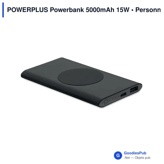 POWERPLUS Powerbank 5000mAh 15W - Image 1