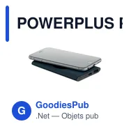 POWERPLUS Powerbank 5000mAh 15W - Miniature 12
