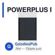 POWERPLUS Powerbank 5000mAh 15W - Miniature 3