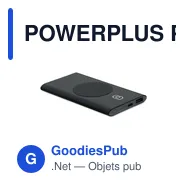 POWERPLUS Powerbank 5000mAh 15W - Miniature 5