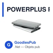 POWERPLUS Powerbank 5000mAh 15W - Miniature 10